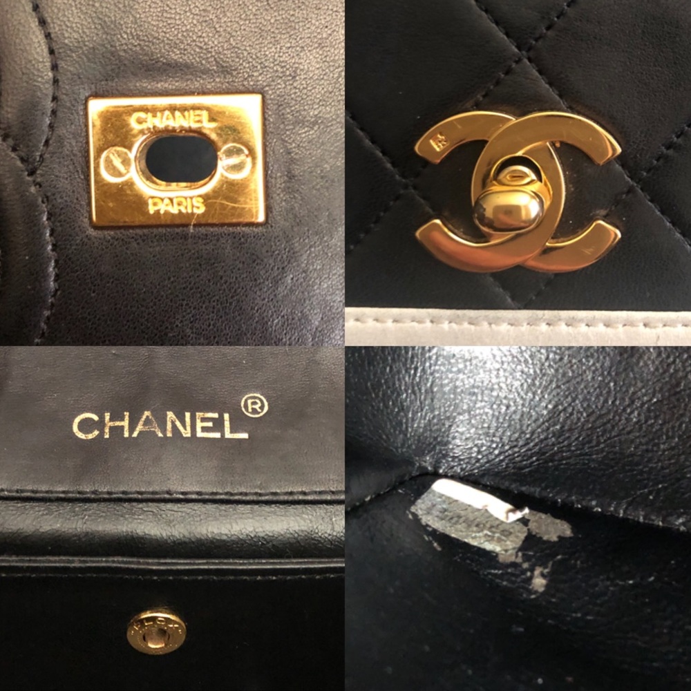 SOLD**Chanel Classic Vintage Two Tone Flap Bag - Picture 15 of 15